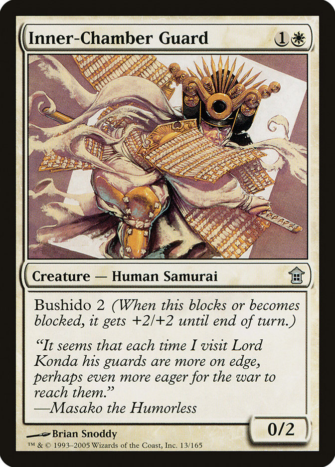 Inner-Chamber Guard 13/165 (Saviors of Kamigawa)  | Good Games Modbury