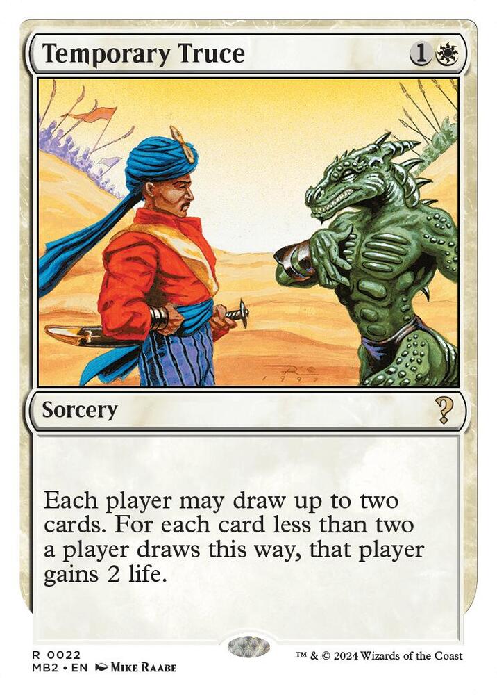 Temporary Truce 22 (Mystery Booster 2)  | Good Games Modbury