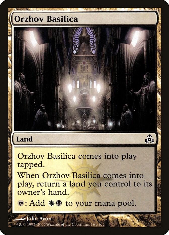 Orzhov Basilica 161/165 (Guildpact)  - Foil | Good Games Modbury