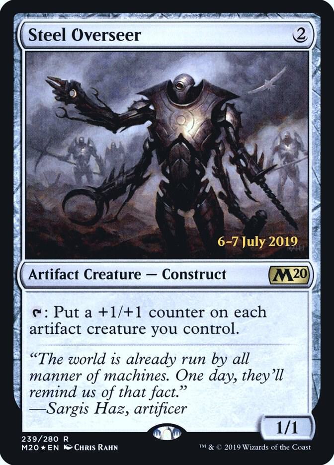 Steel Overseer 239s/144 (Prerelease Cards)  - Foil | Good Games Modbury