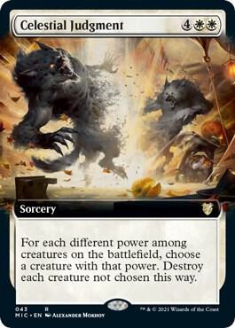 Celestial Judgment Extended Art 43/38 (Commander: Innistrad: Midnight Hunt)  | Good Games Modbury