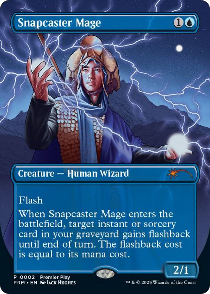 Snapcaster Mage 2/3 (Pro Tour Promos)  - Borderless | Good Games Modbury