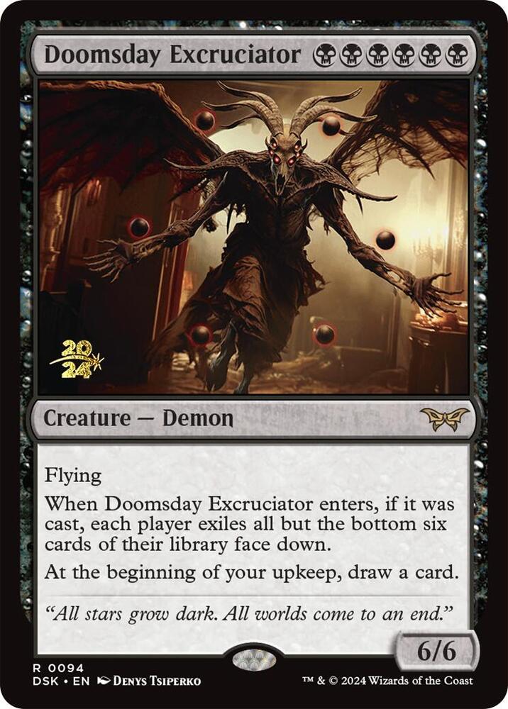 Doomsday Excruciator 94s/180 (Prerelease Cards)  - Foil | Good Games Modbury