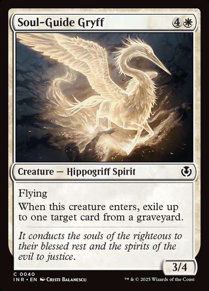 Soul-Guide Gryff 40/287 (Innistrad Remastered)  | Good Games Modbury