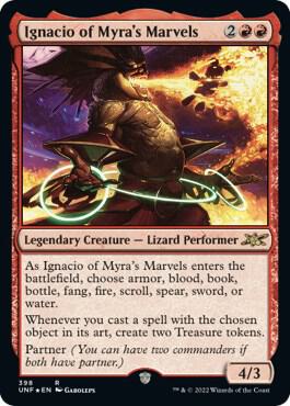 Ignacio of Myras Marvels Galaxy Foil 398/244 (Unfinity)  - Foil | Good Games Modbury