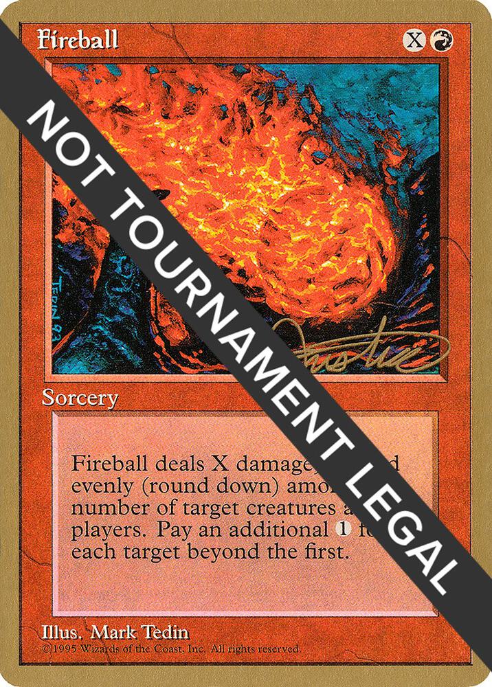 Fireball 1996 Mark Justice 4ED mj192/308 (World Championship Decks)  | Good Games Modbury
