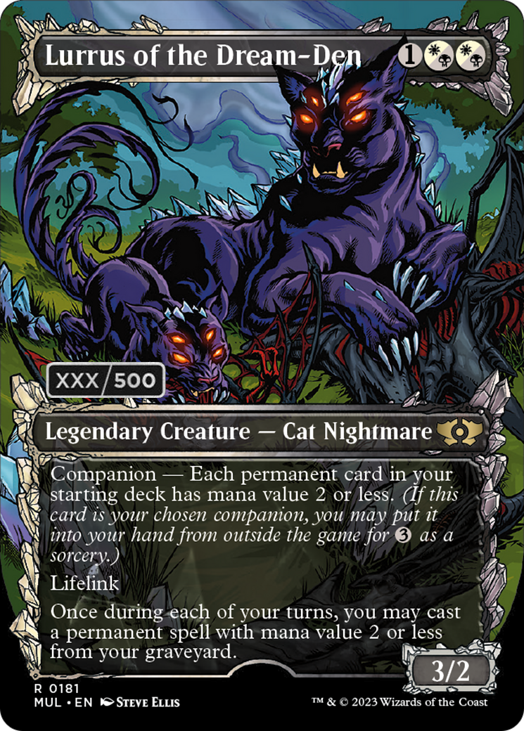 Lurrus of the Dream-Den (Borderless) (Serialized) [Multiverse Legends] | Good Games Modbury