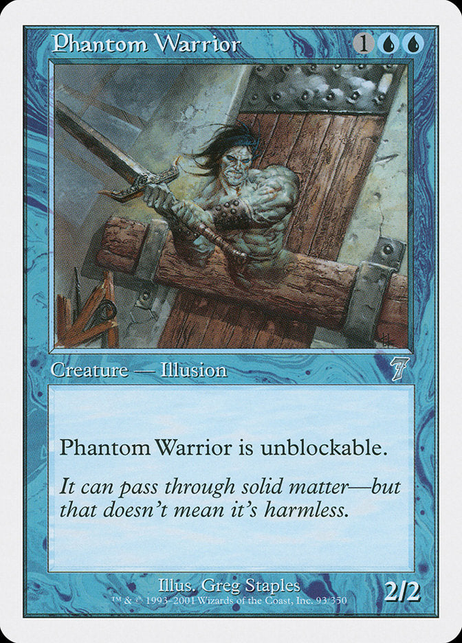Phantom Warrior [Seventh Edition] | Good Games Modbury