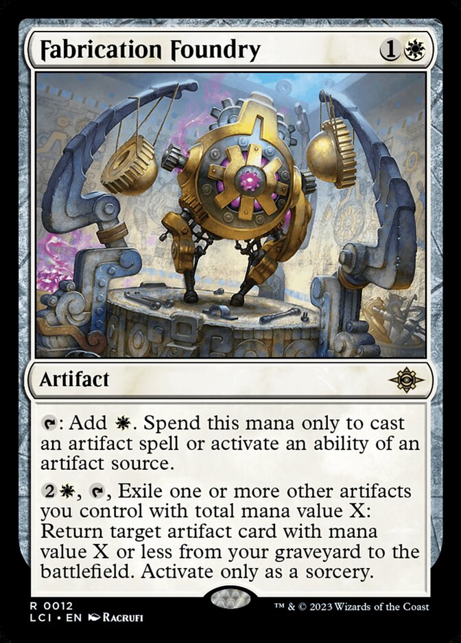 Fabrication Foundry 12/291 (The Lost Caverns of Ixalan)  - Foil | Good Games Modbury