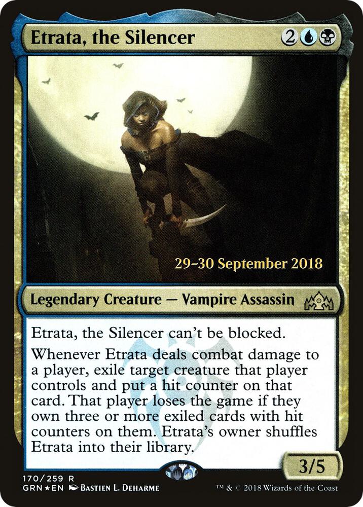 Etrata the Silencer 170s/84 (Prerelease Cards)  - Foil | Good Games Modbury