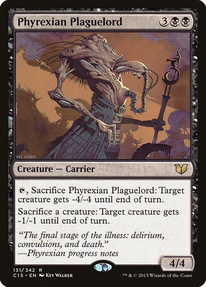 Phyrexian Plaguelord 131/342 (Commander 2015)  | Good Games Modbury