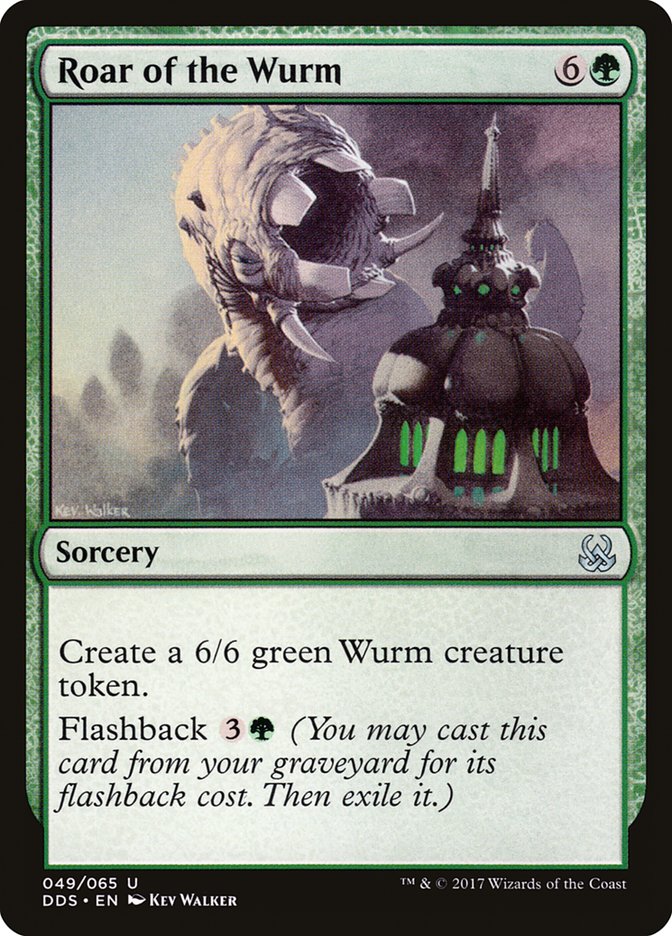 Roar of the Wurm 49/65 (Duel Decks: Mind vs. Might)  | Good Games Modbury