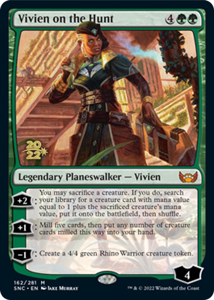 Vivien on the Hunt 162s/161 (Prerelease Cards)  - Foil | Good Games Modbury