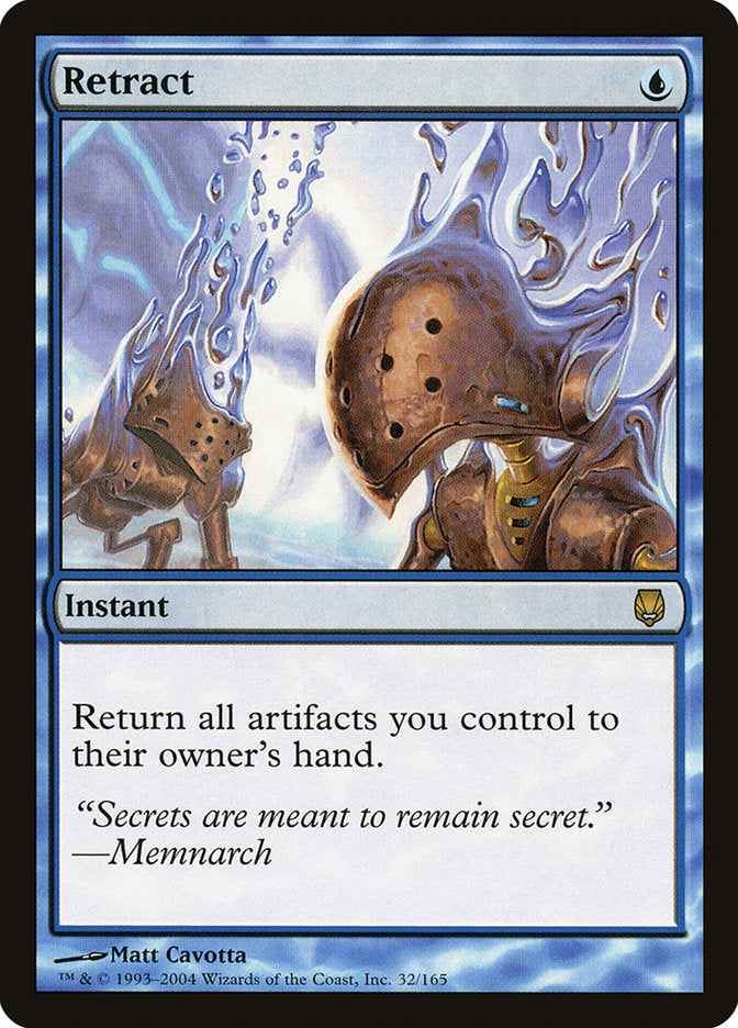 Retract 32/165 (Darksteel)  - Foil | Good Games Modbury