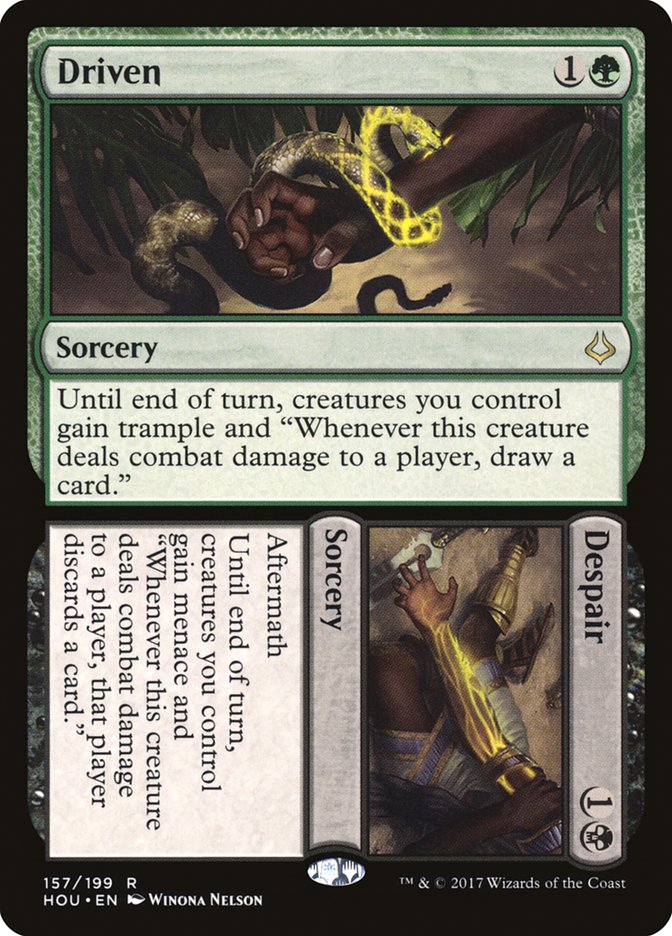 Driven // Despair 157/199 (Hour of Devastation)  - Foil | Good Games Modbury