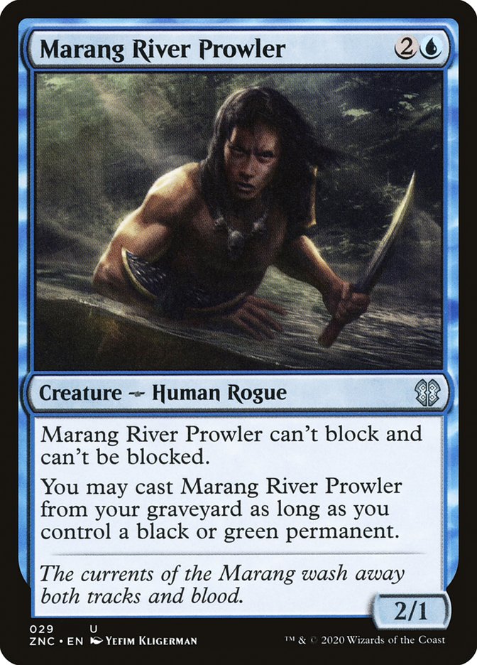 Marang River Prowler 29/142 (Commander: Zendikar Rising)  | Good Games Modbury