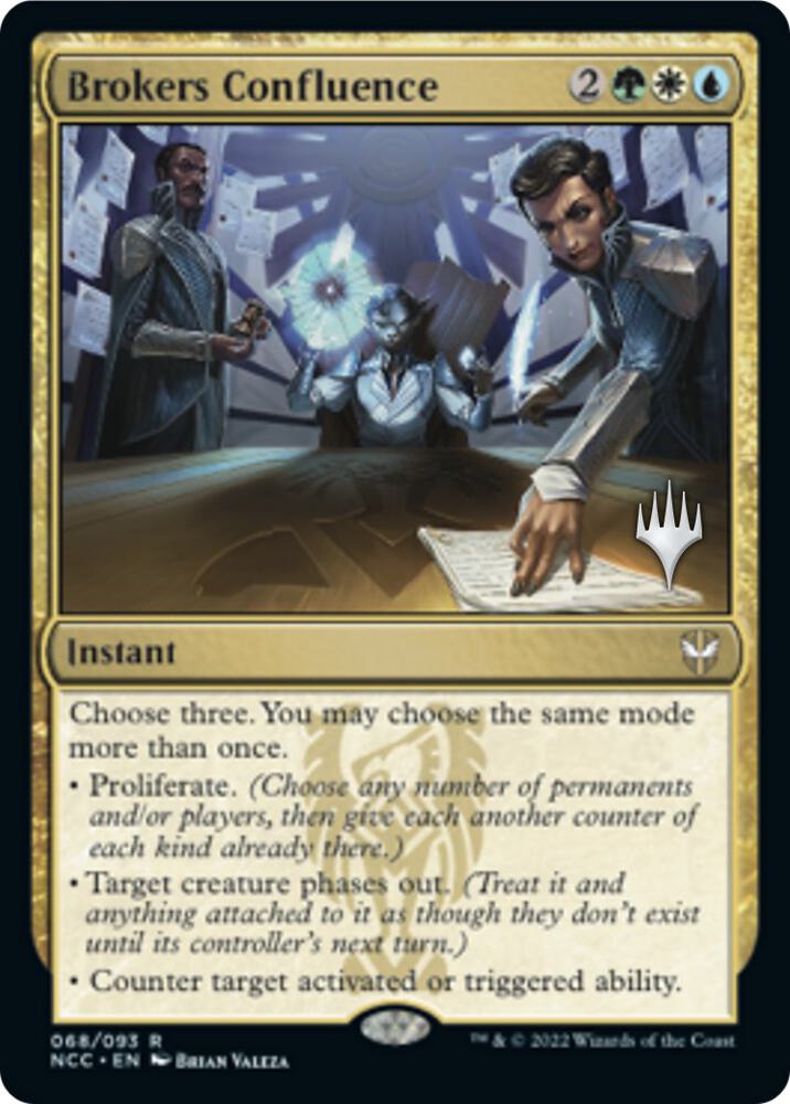 Brokers Confluence 68 (Promo Pack: Streets of New Capenna)  - Foil | Good Games Modbury