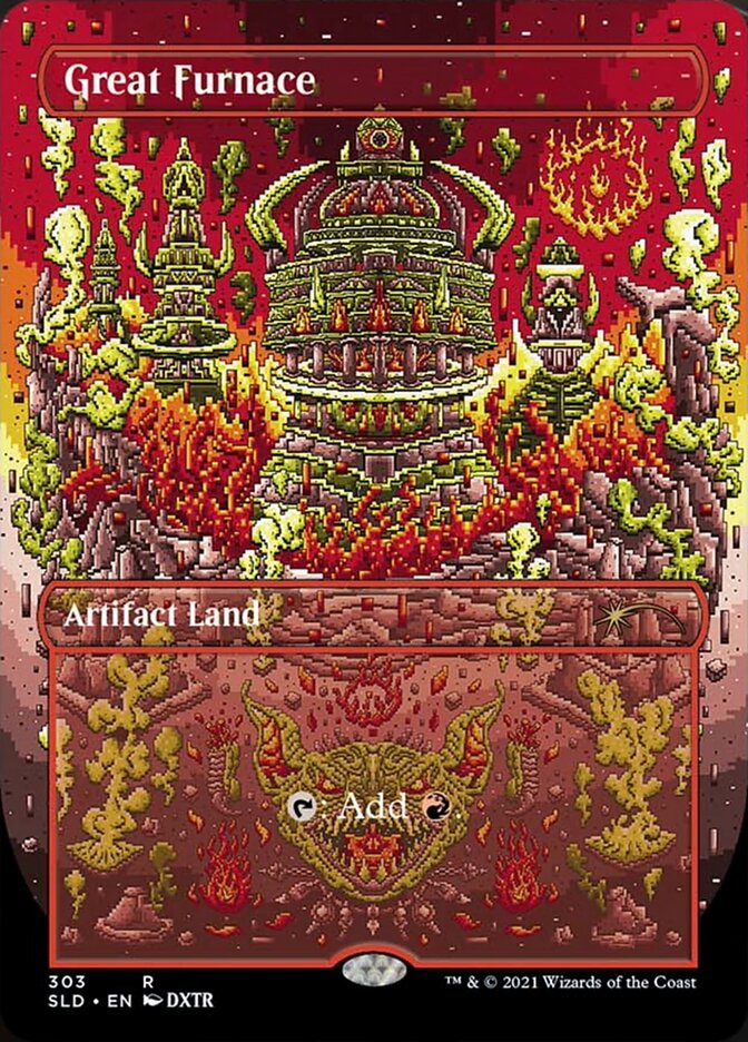 Great Furnace (Borderless) [Secret Lair Drop Series] | Good Games Modbury