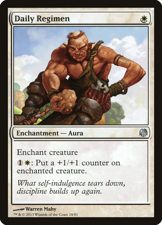Daily Regimen 18/81 (Duel Decks: Heroes vs. Monsters)  | Good Games Modbury