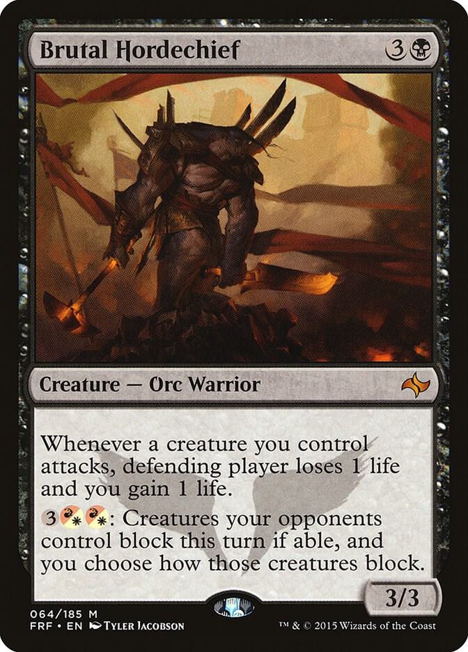 Brutal Hordechief 64 (Fate Reforged)  - Foil | Good Games Modbury