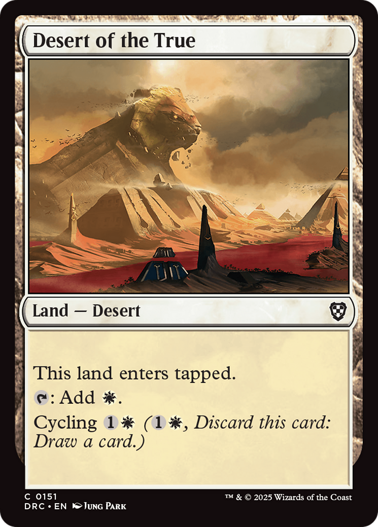 Desert of the True [Aetherdrift Commander] | Good Games Modbury
