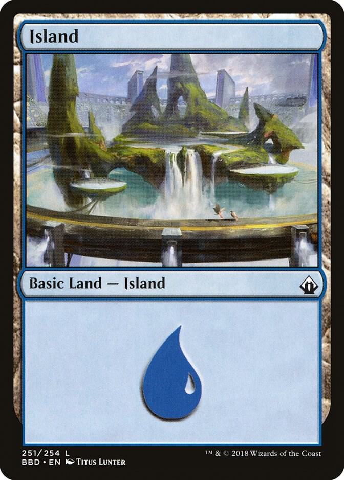 Island 251/254 (Battlebond)  - Foil | Good Games Modbury