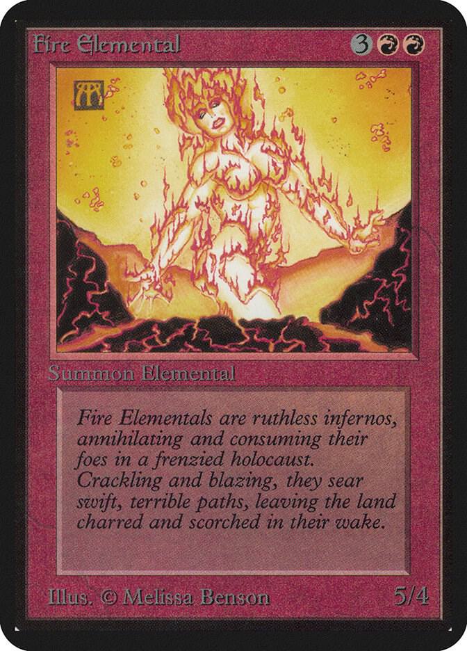 Fire Elemental 148/295 (Alpha Edition)  | Good Games Modbury