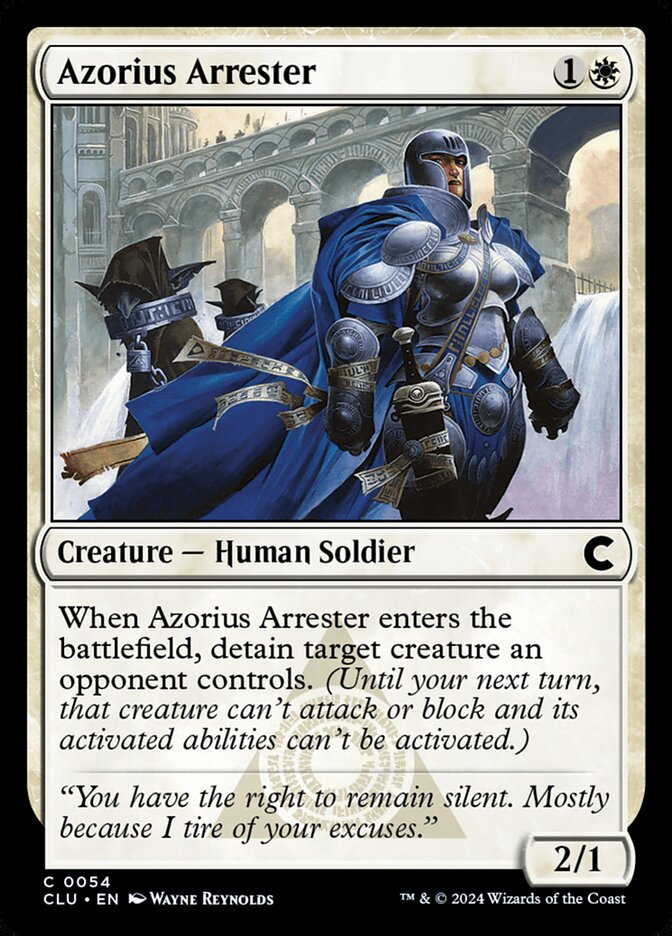 Azorius Arrester 54/284 (Ravnica: Clue Edition)  | Good Games Modbury