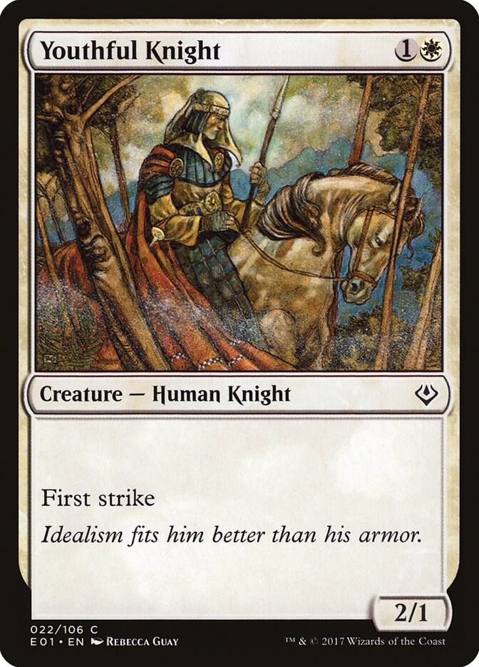 Youthful Knight 22/106 (Archenemy: Nicol Bolas)  | Good Games Modbury