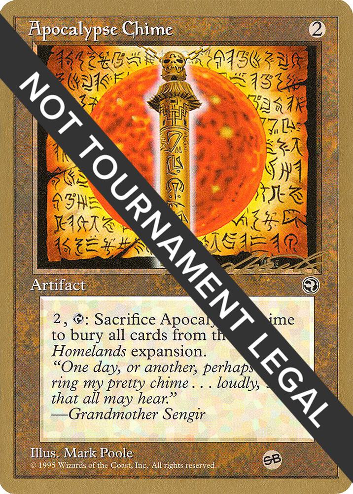 Apocalypse Chime 1996 Leon Lindback HML SB ll101sb/308 (World Championship Decks)  | Good Games Modbury
