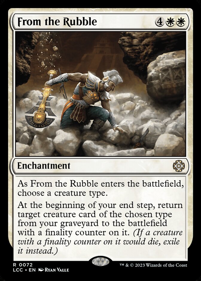 From the Rubble 72 (Commander: The Lost Caverns of Ixalan)  | Good Games Modbury