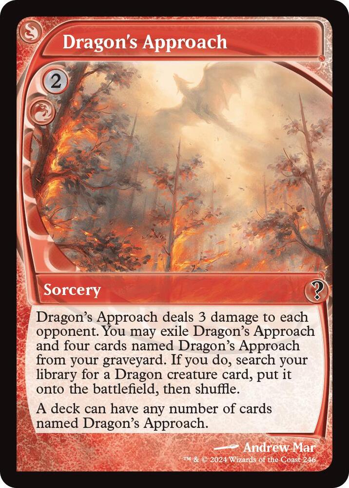 Dragon's Approach 246/390 (Mystery Booster 2)  - Future Sight Foil | Good Games Modbury