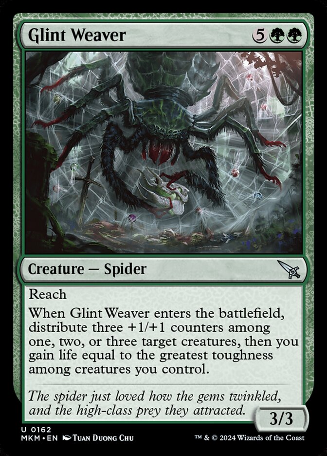 Glint Weaver 162/286 (Murders at Karlov Manor)  - Foil | Good Games Modbury