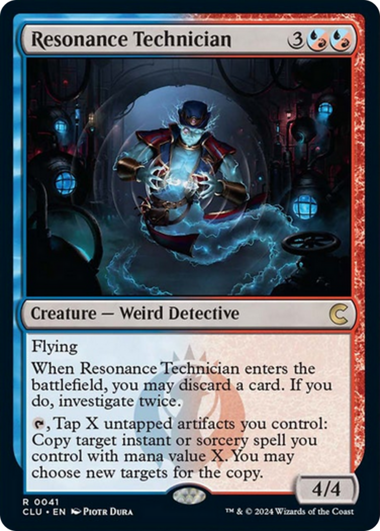 Resonance Technician [Ravnica: Clue Edition] | Good Games Modbury