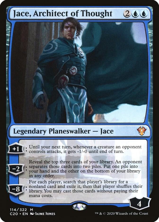 Jace, Architect of Thought 114/322 (Commander 2020)  | Good Games Modbury