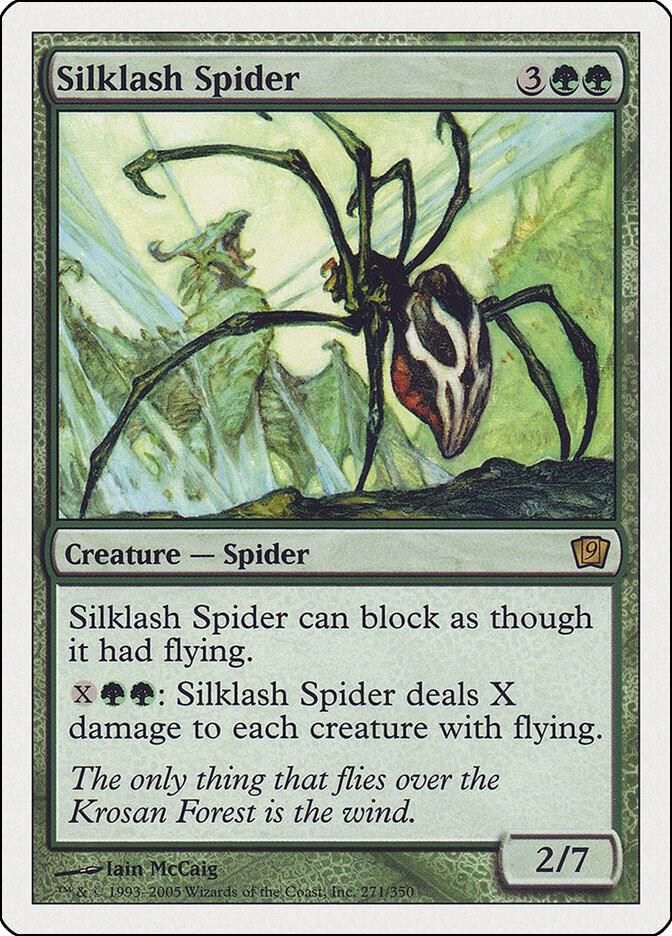 Silklash Spider 271/350 (9th Edition)  | Good Games Modbury
