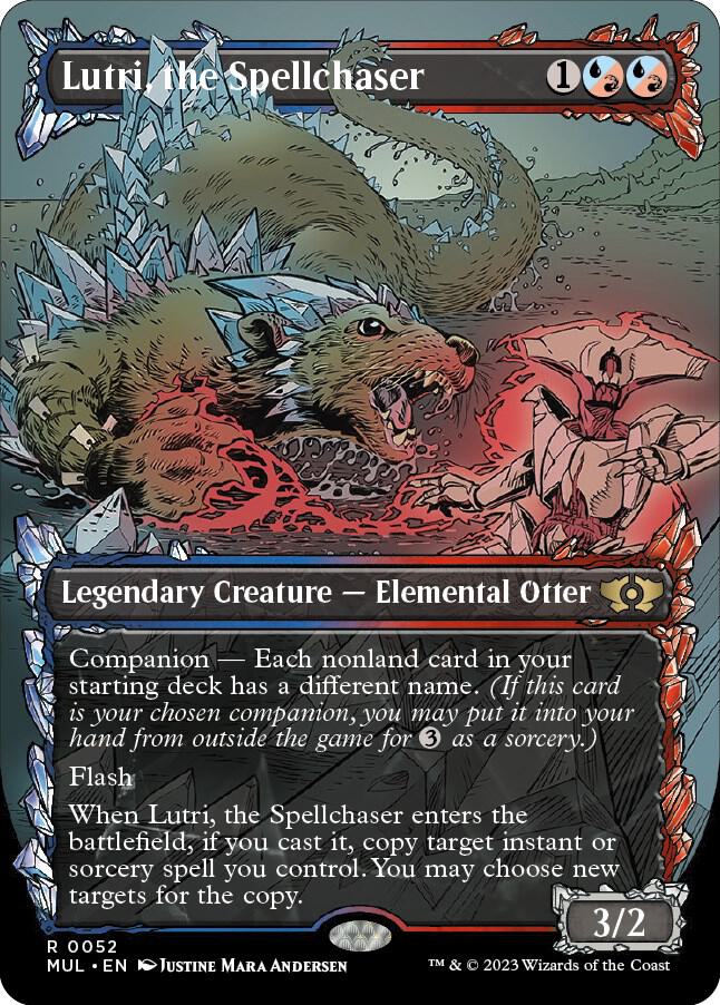 Lutri, the Spellchaser 52/65 (March of the Machine: Multiverse Legends)  - Borderless | Good Games Modbury