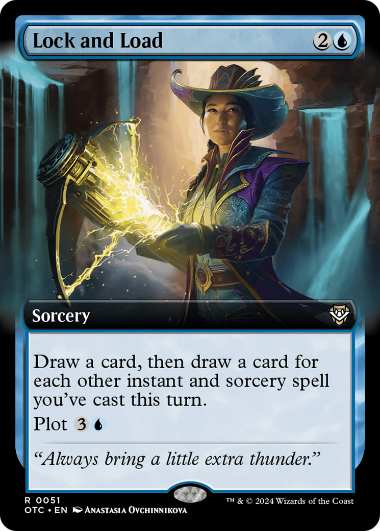 Lock and Load (Extended Art) [Outlaws of Thunder Junction Commander] | Good Games Modbury