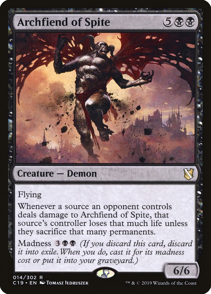 Archfiend of Spite 14/302 (Commander 2019)  | Good Games Modbury