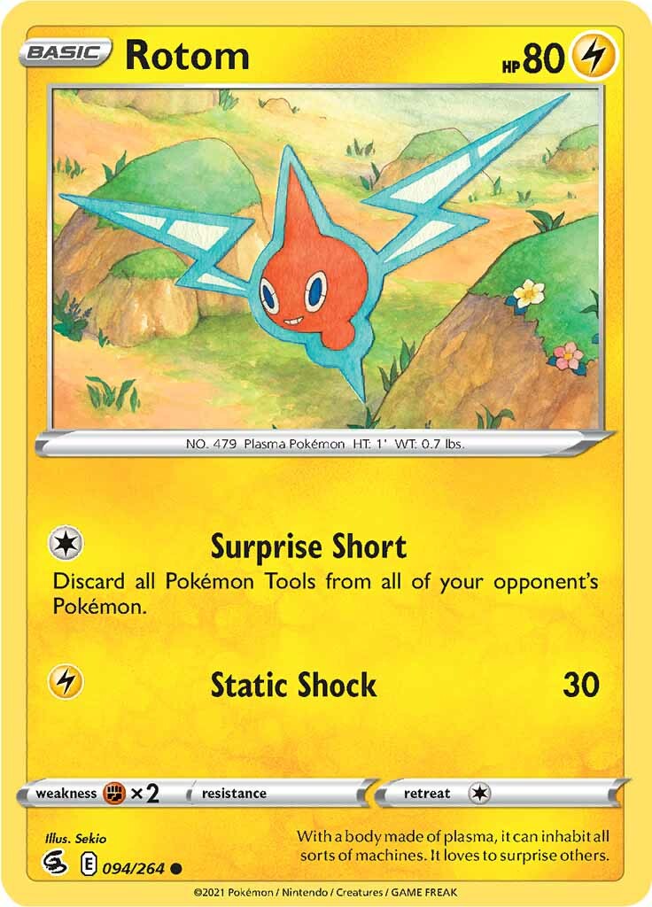 Rotom (094/264) [Sword & Shield: Fusion Strike] | Good Games Modbury