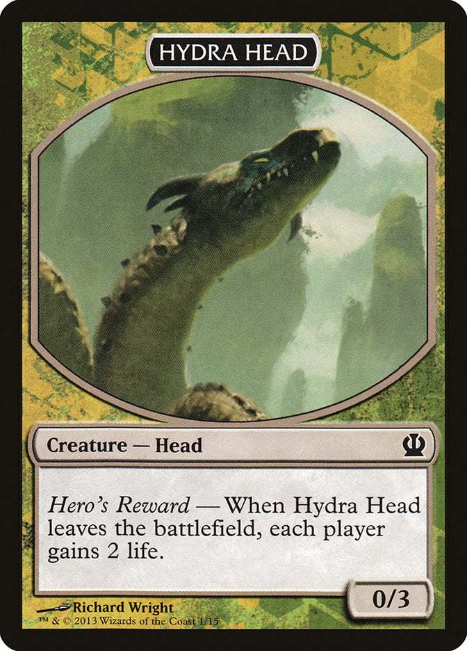 Hydra Head Token [Theros Face the Hydra] | Good Games Modbury