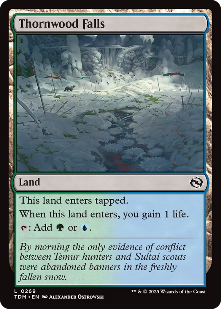 Thornwood Falls [Tarkir: Dragonstorm] | Good Games Modbury