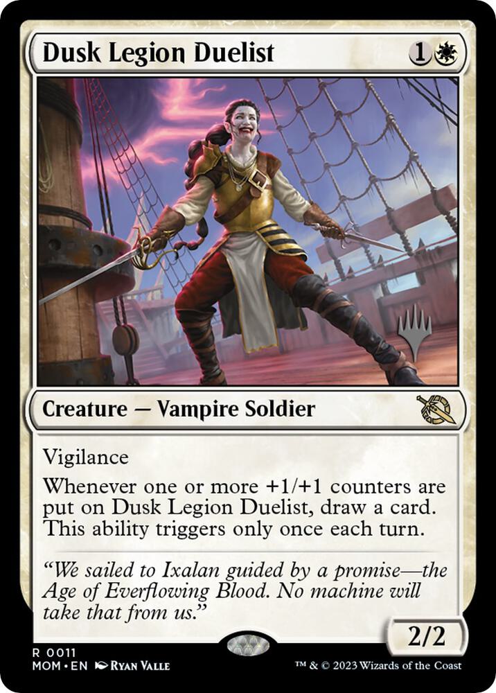 Dusk Legion Duelist 11p/162 (Promo Pack: March of the Machine)  | Good Games Modbury