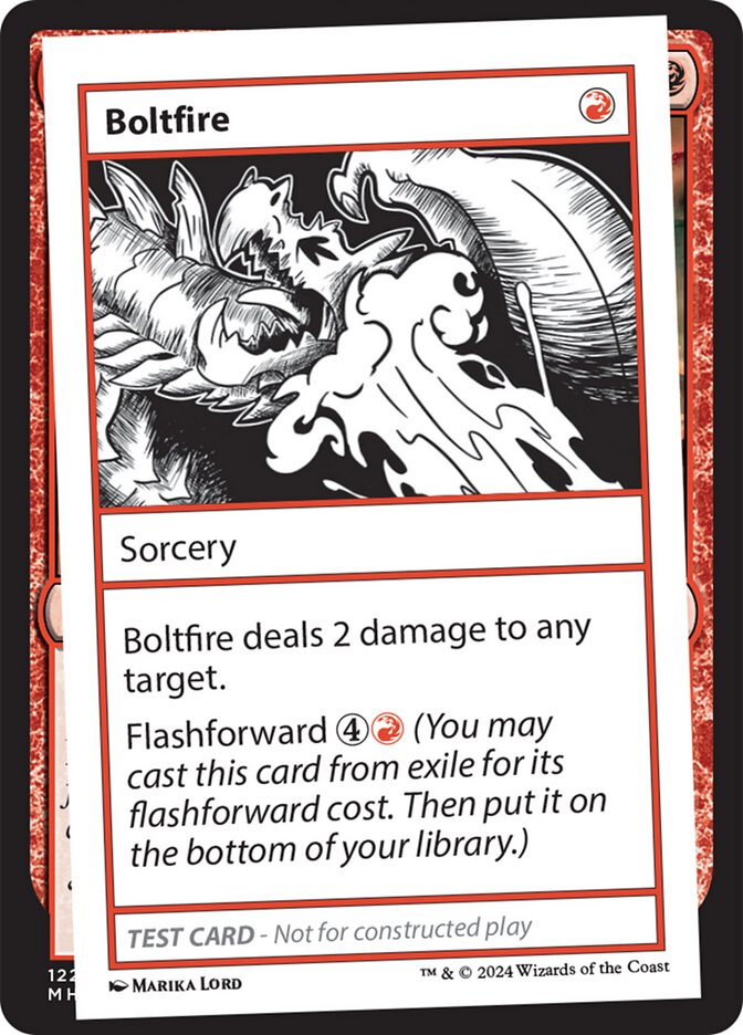 Boltfire 559/390 (Mystery Booster 2 Playtest Cards)  | Good Games Modbury