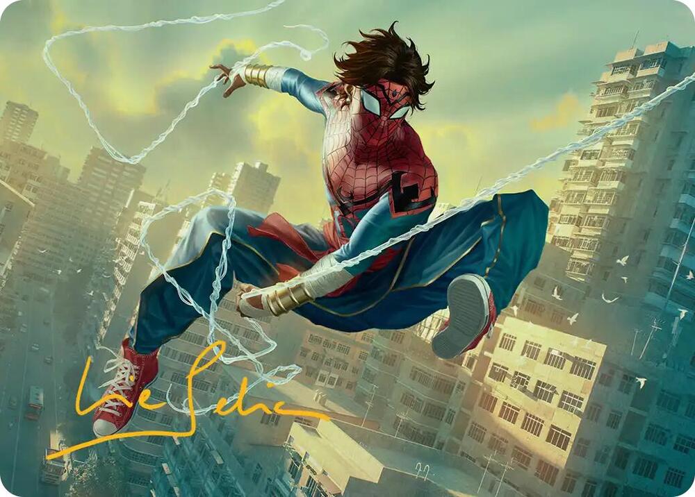 Spider Man India Art Card Gold Stamped Signature 31 (Art Series: Marvel's Spider-Man)  | Good Games Modbury