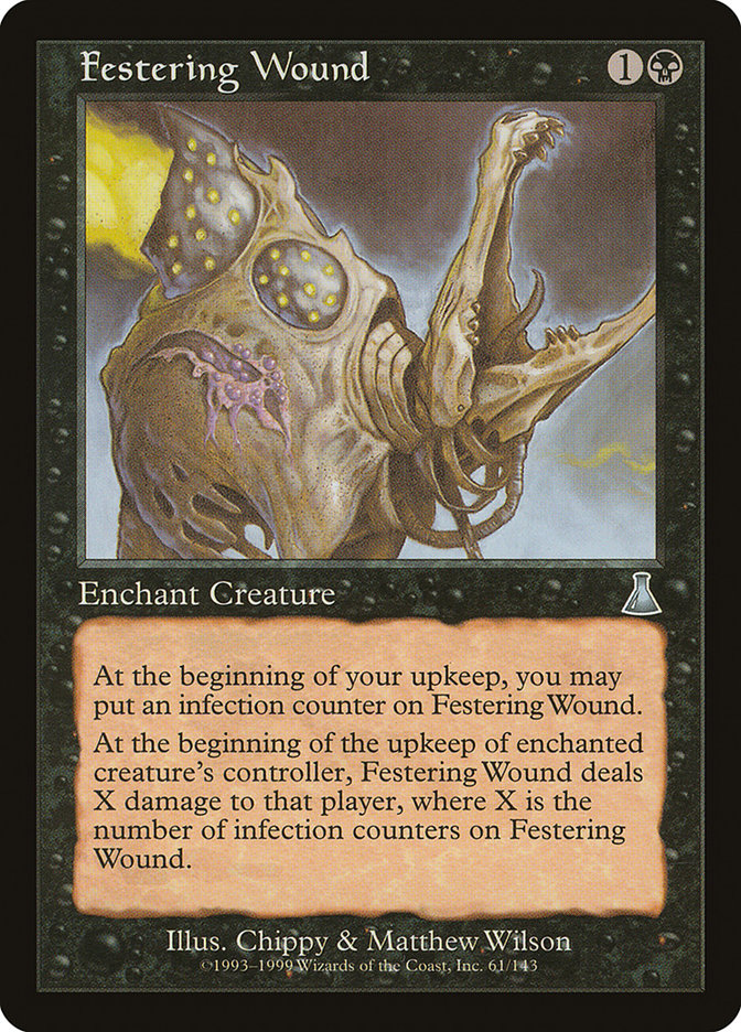 Festering Wound 61/143 (Urza's Destiny)  - Foil | Good Games Modbury