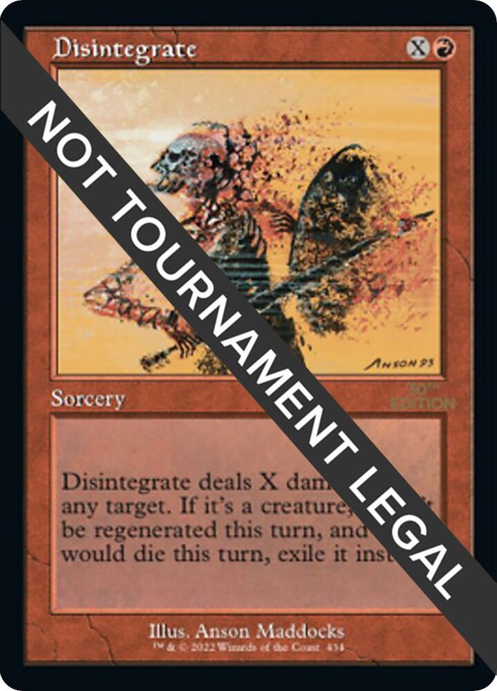 Disintegrate Retro Frame 434/594 (30th Anniversary Edition)  | Good Games Modbury