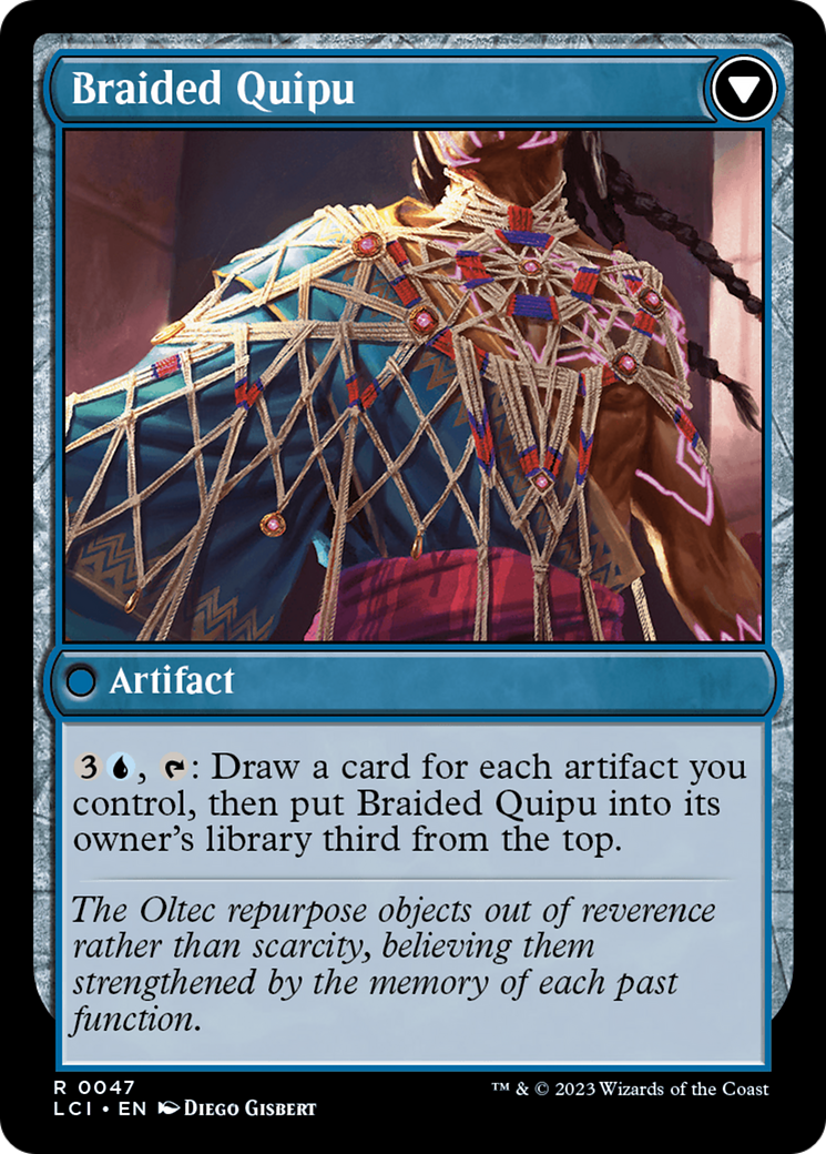 Braided Net // Braided Quipu [The Lost Caverns of Ixalan] | Good Games Modbury