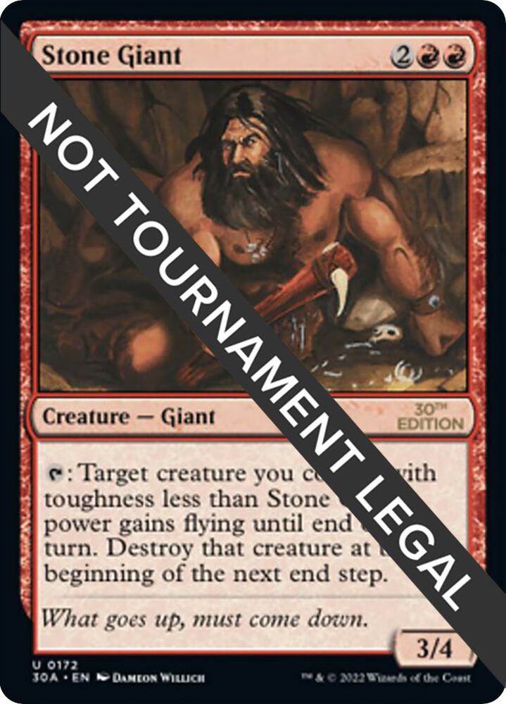 Stone Giant 172/594 (30th Anniversary Edition)  | Good Games Modbury