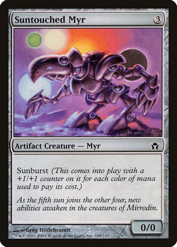 Suntouched Myr 160/165 (Fifth Dawn)  - Foil | Good Games Modbury